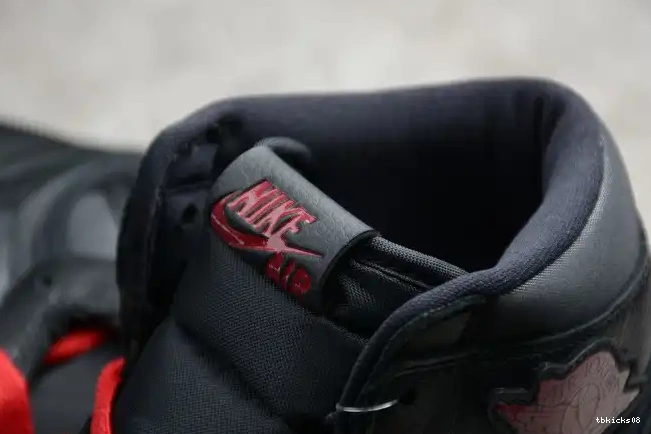 Rep TBkick Jordan Air Black High Retro OG 1 Satin 555088-060 0616